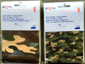 Repaircloth Iron-on Camouflage 10x40cm, 014